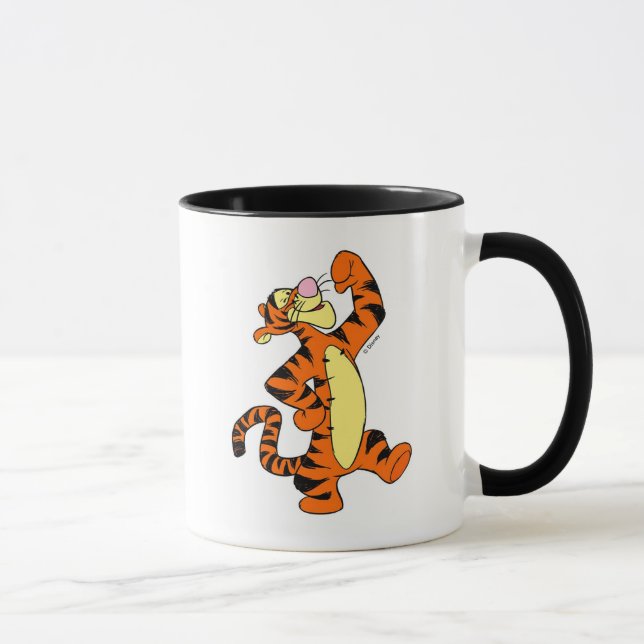 Mug Winnie Le tigre de l'Ooh marche joyeusement (Droite)