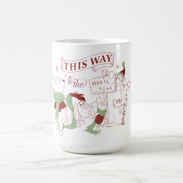 Mug Winnie l'Ooh | Christmas Graphic (Centre)