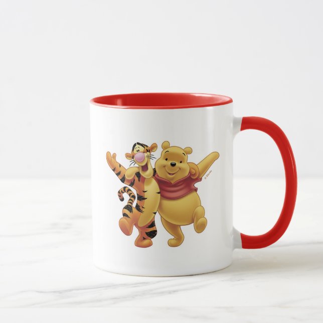 Mug Winnie l'Ooh Winne et Tigger (Droite)