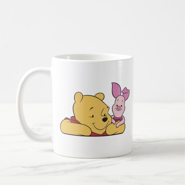 Mug Winnie L'Ourson et le Piglet ensemble (Gauche)
