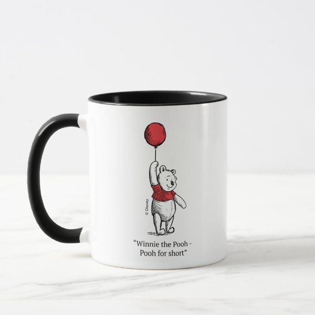 Mug Winnie l'ourson pour court (Gauche)