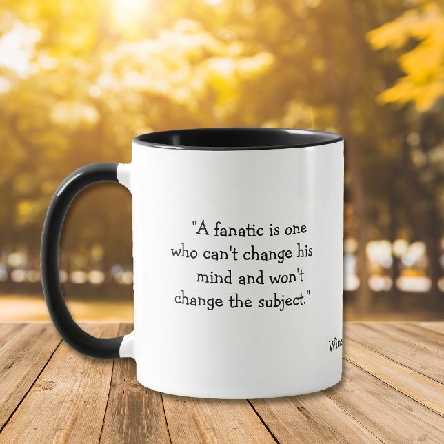 Mug Winston Churchill Conservateurs Libéraux Fanatique (Créateur téléchargé)
