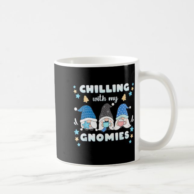Mug Winter, Funny Nordic Christmas Gnomes  (Droite)