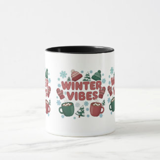 Mug Winter Vibes" 2D puff