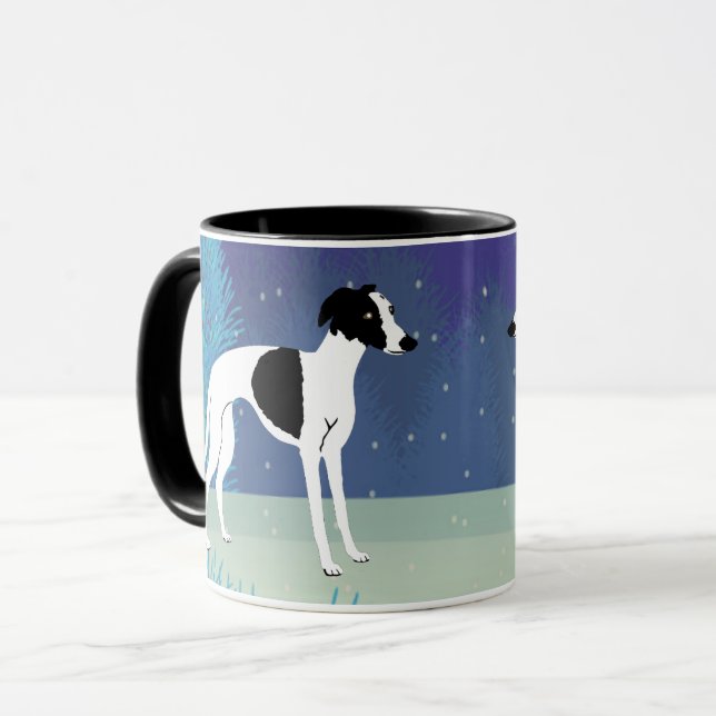Mug Winter Whippet  (Devant gauche)