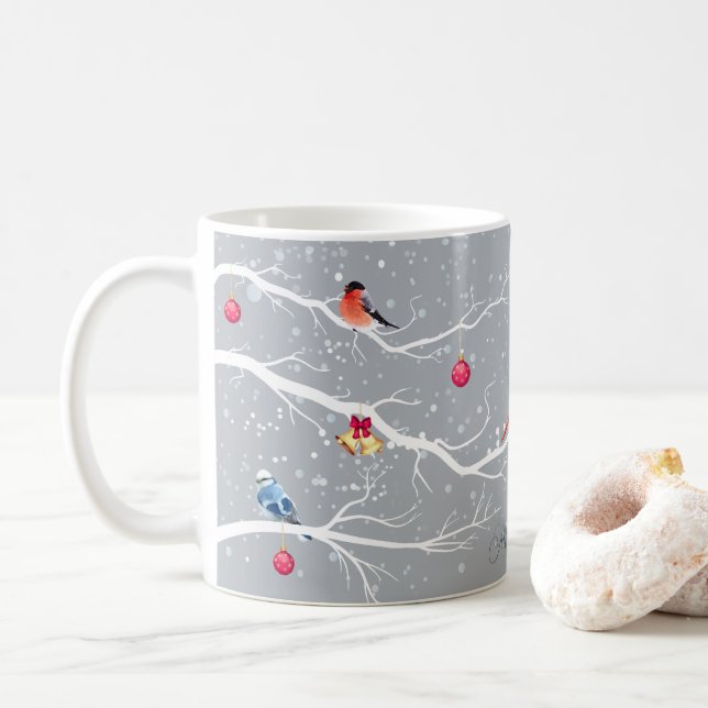 Mug Winter Wonderland Noël (Avec donut)
