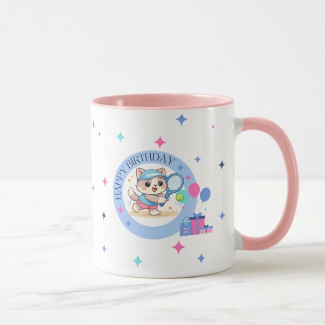 Mug Wishing Happy Birthday  (Droite)