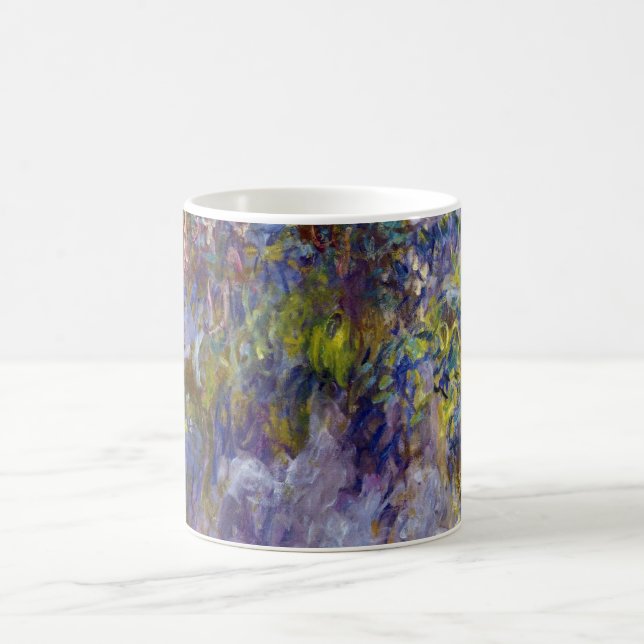 Mug Wisteria (moitié gauche) par Claude Monet (Centre)