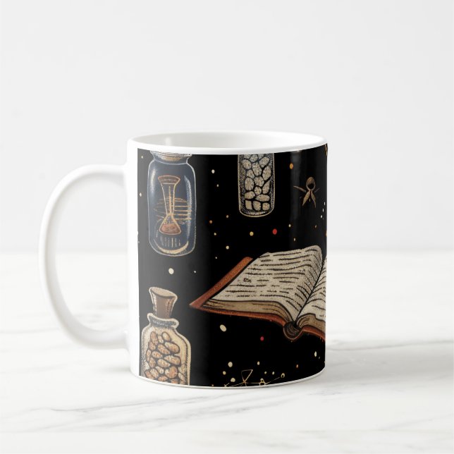 Mug Witchcraft Potion Pattern – Halloween Magic (Gauche)