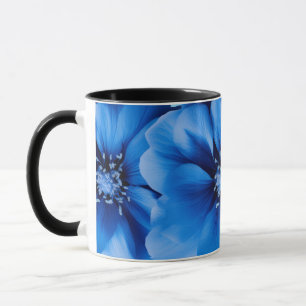 Mug with 3D Illusion Floral Pattern