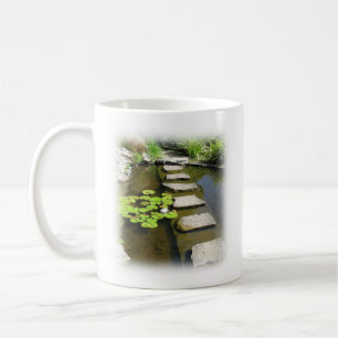 Mug with a path and a Bible verse (Psalm 16:11)