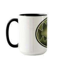 Mug with a smallmouth bass logo