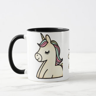 mug with a unicorn design