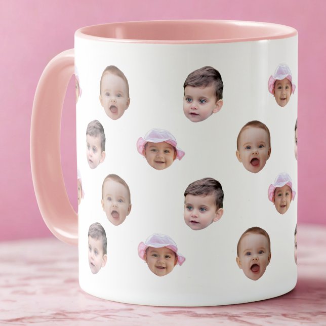 Mug with Baby Photo Don | Mug personnalisé visage  (Créateur téléchargé)