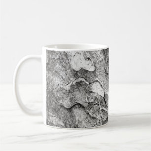Mug with bark of tree on them