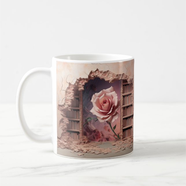Mug with book design (Gauche)