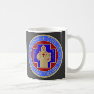 Mug with Both Faces of the St. Benedict Medal