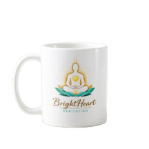 Mug with Brightheart Meditation logo