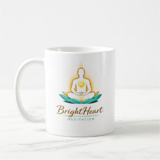 Mug with Brightheart Meditation logo