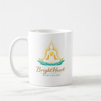 Mug with Brightheart Meditation logo