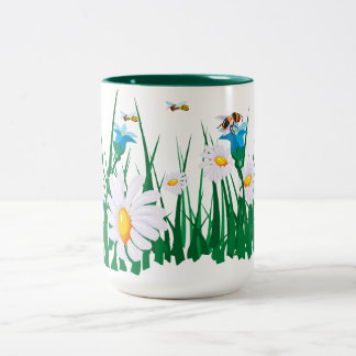 Mug with colour inside