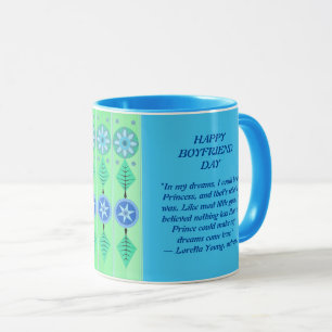 MUG WITH COOL ART FOR BOYFRIEND DAY