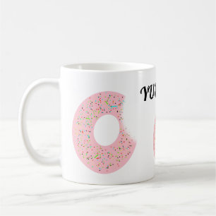 Mug With Doughnuts on it Yum Yum