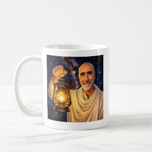 Mug with Finnbarr holding lantern