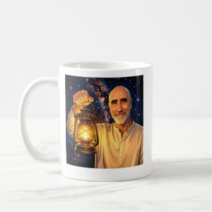 Mug with Finnbarr holding lantern