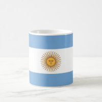 Mug with Flag of Argentina