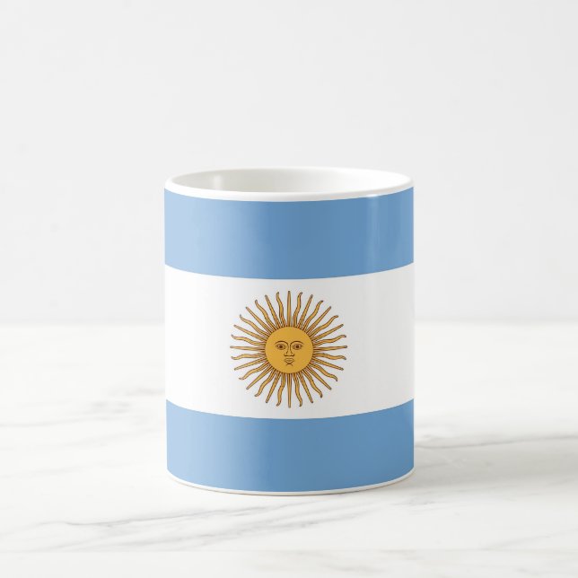 Mug with Flag of Argentina (Center)