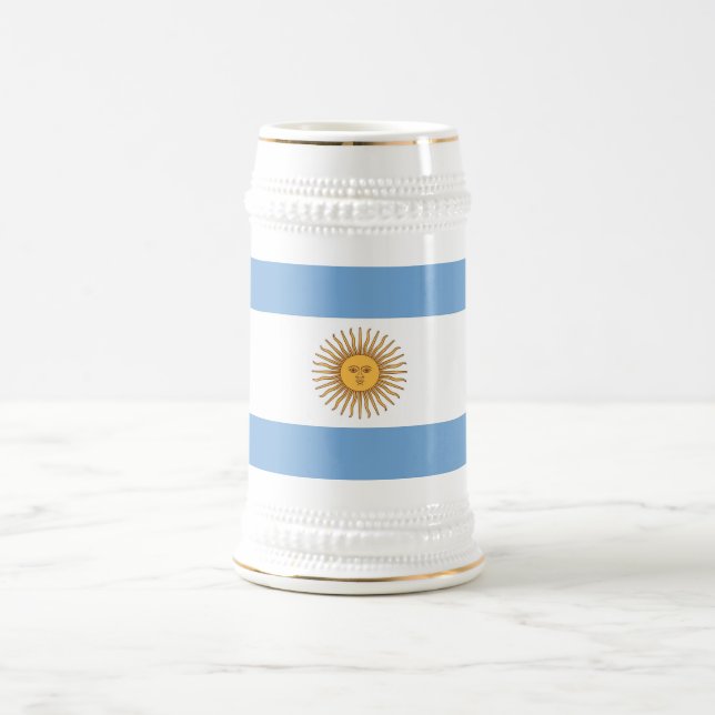 Mug with Flag of Argentina (Center)