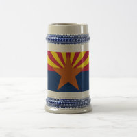 Mug with Flag of  Arizona State -USA