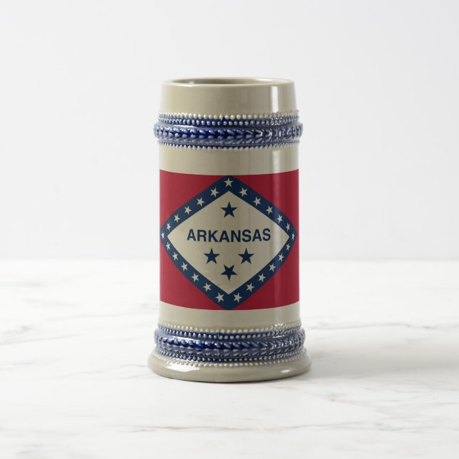 Mug with Flag of  Arkansas State -USA (Center)