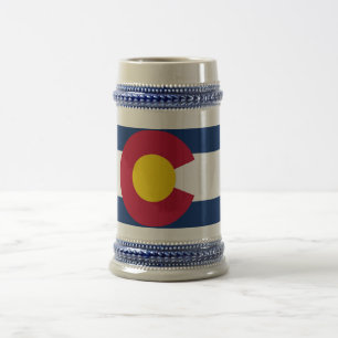 Mug with Flag of Colorado State -USA