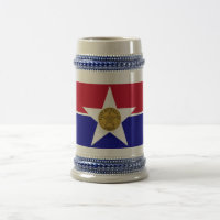 Mug with Flag of Dallas City,Texas, USA