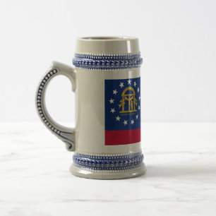 Mug with Flag of Georgia State -USA