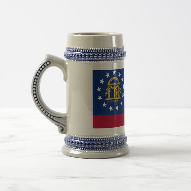 Mug with Flag of  Georgia State -USA (Left)
