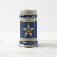 Mug with Flag of Houston City,Texas, USA
