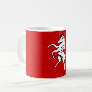 Mug with Flag of Kent, England