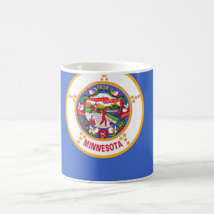 Mug with Flag of Minnesota State - USA