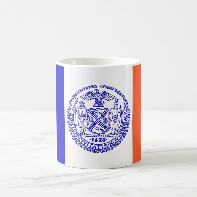 Mug with Flag of New York City - USA (Center)