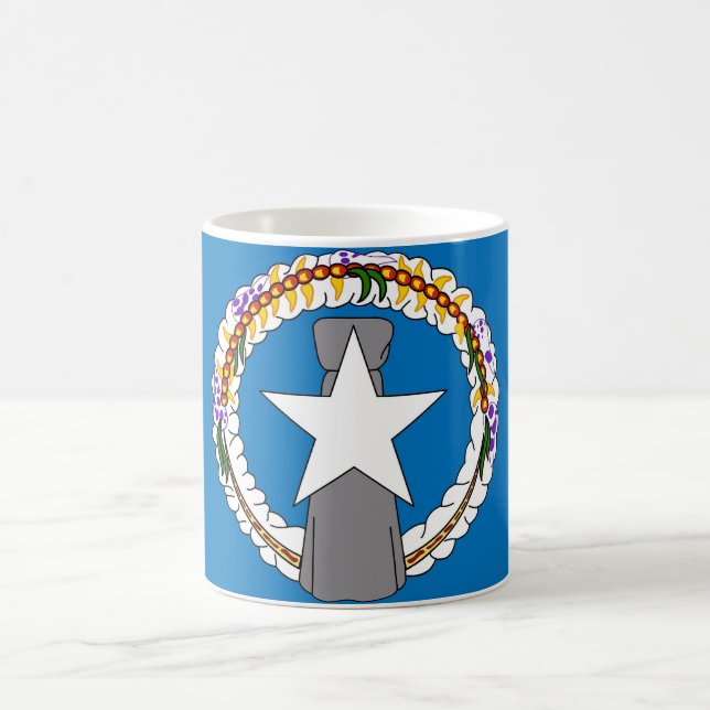 Mug with Flag of Northern Mariana Islands- USA (Center)