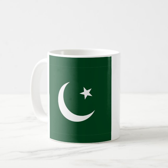 Mug with Flag of Pakistan (Front Left)