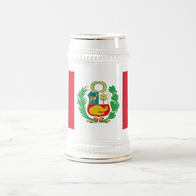 Mug with Flag of Peru (Center)