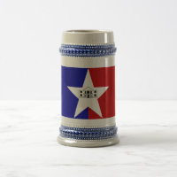 Mug with Flag of San Antonio City,Texas, USA