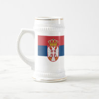 Mug with Flag of Serbia