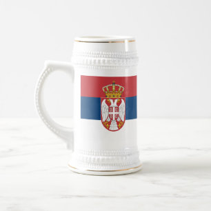 Mug with Flag of Serbia