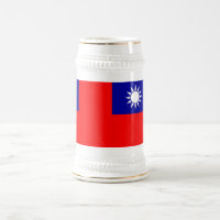 Mug with Flag of Taiwan