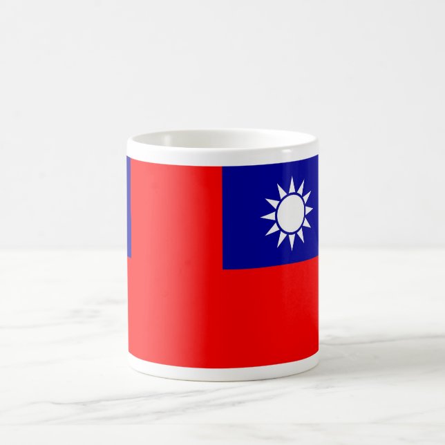 Mug with Flag of Taiwan (Center)